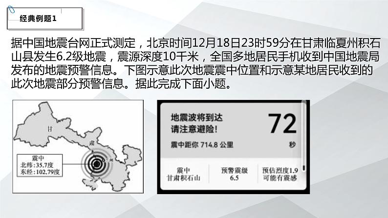 2024年高考地理二轮热点预测之甘肃地震课件课件第5页