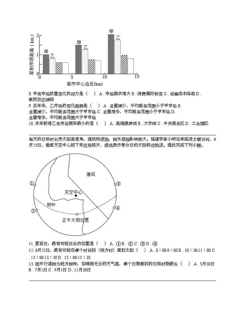 [地理]【高考真题】2024年福建省新高考地理试卷（选择性）03