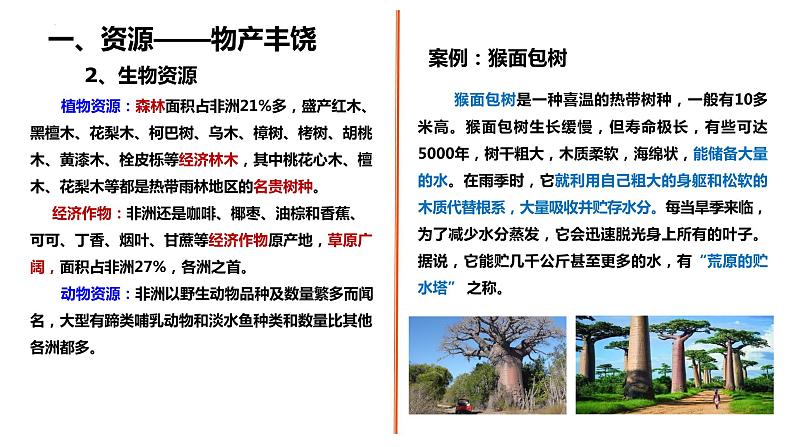 2025届高三地理一轮复习课件第七节非洲第二课时第3页