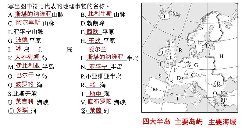 2025届高考地理一轮复习区域地理复习欧洲西部课件04