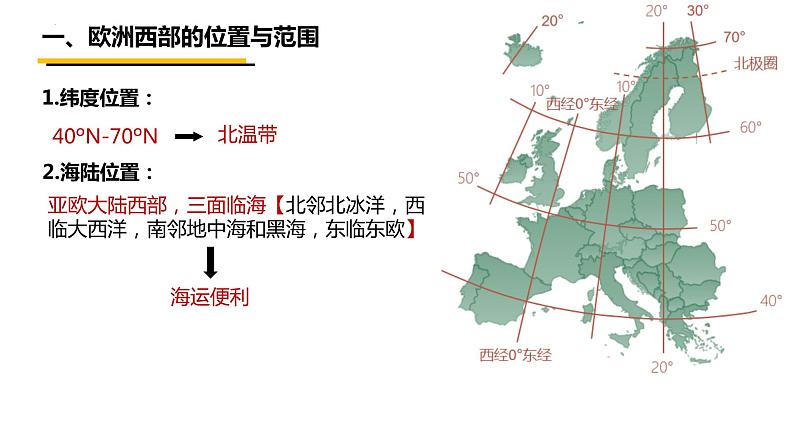 2025届高考地理一轮复习区域地理复习欧洲西部课件05