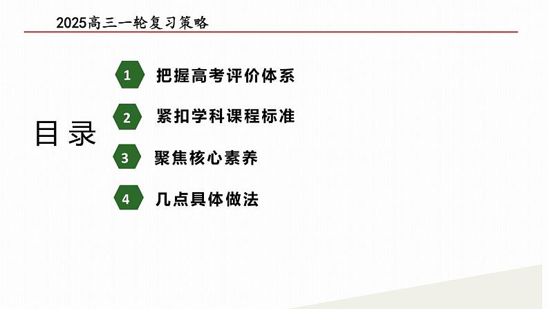 2025届高考地理一轮复习备考策略1课件第2页