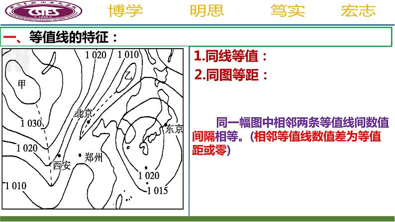 2025届高考地理第一轮复习课件图表专项突破：等值线图的判读06