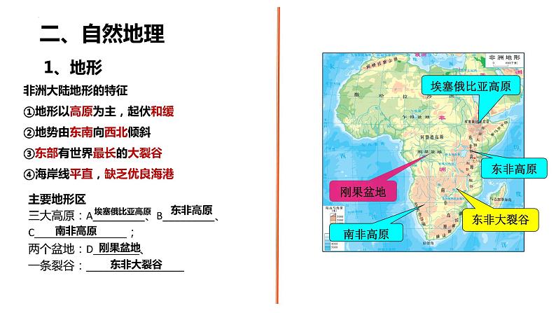 2025年高三地理一轮复习课件第七节非洲第一课时第3页