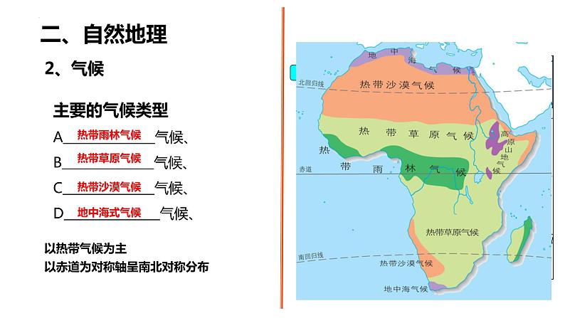 2025年高三地理一轮复习课件第七节非洲第一课时第8页