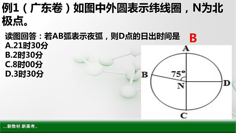 2024届高考地理二轮复习课件 地球运动对称美第7页