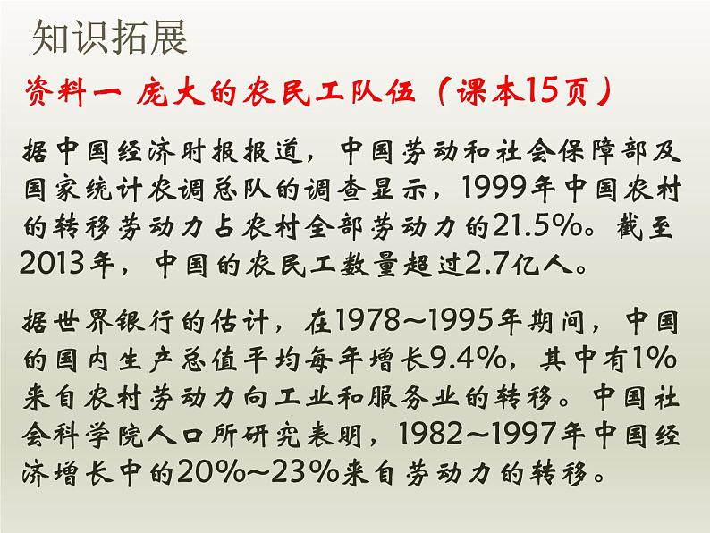 问题研究 如何看待农民工现象课件6第7页