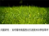 問題研究 如何看待我國西北地區(qū)城市引進歐洲冷季型草坪課件3