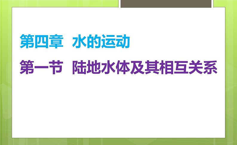 4.1陆地水体及其相互关系课件3第1页