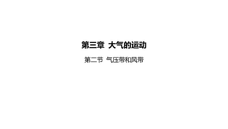 3.2 气压带和风带课件5第1页