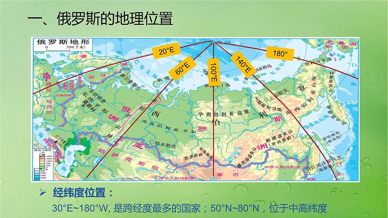 2024届湘教版新教材高考地理一轮复习第五部分区域地理第一章世界地理第2讲课时84俄罗斯澳大利亚课件第4页