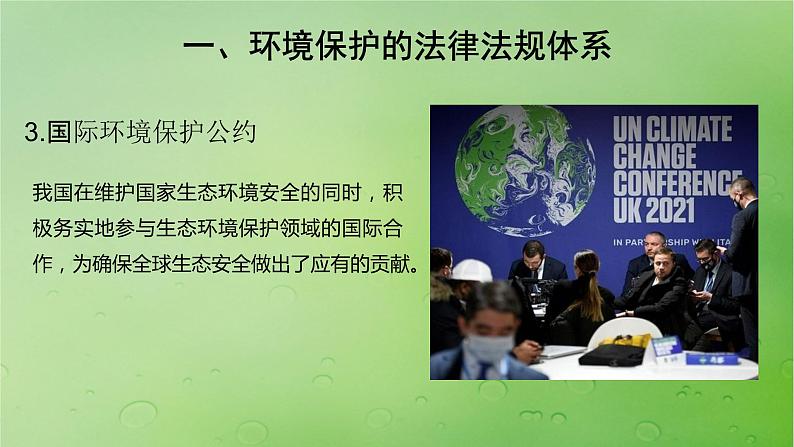 2024届湘教版新教材高考地理一轮复习第四部分第三章生态环境保护与国家安全课时79环境保护政策措施与国家安全课件第5页