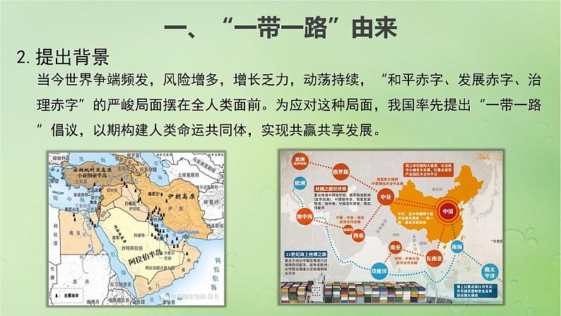 2024届湘教版新教材高考地理一轮复习第三部分区域发展第三章区域合作课时68“一带一路”倡议与国际合作课件05