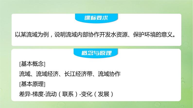 2024届湘教版新教材高考地理一轮复习第三部分区域发展第三章区域合作课时67长江流域协作开发与环境保护课件第2页