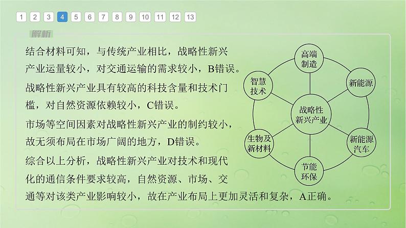 2024届湘教版新教材高考地理一轮复习第二部分人文地理第三章产业区位因素第2讲真题专练课件第8页