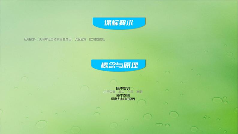 2024届湘教版新教材高考地理一轮复习第一部分自然地理第七章自然灾害课时39气象灾害课件02