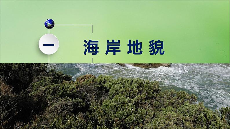 2024届湘教版新教材高考地理一轮复习第一部分自然地理第五章岩石圈与地表形态第2讲课时32海岸地貌与冰川地貌课件第3页