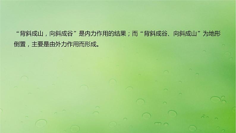 2024届湘教版新教材高考地理一轮复习第一部分自然地理第五章岩石圈与地表形态第1讲课时27地质构造与地表形态课件06