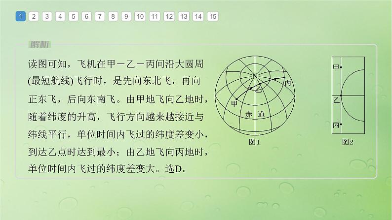 2024届湘教版新教材高考地理一轮复习第一部分自然地理第一章地理工具与地理实践真题专练课件第3页