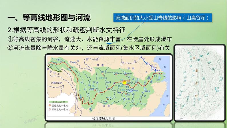 2024届湘教版新教材高考地理一轮复习第一部分自然地理第一章地理工具与地理实践课时3等高线地形图的应用课件08