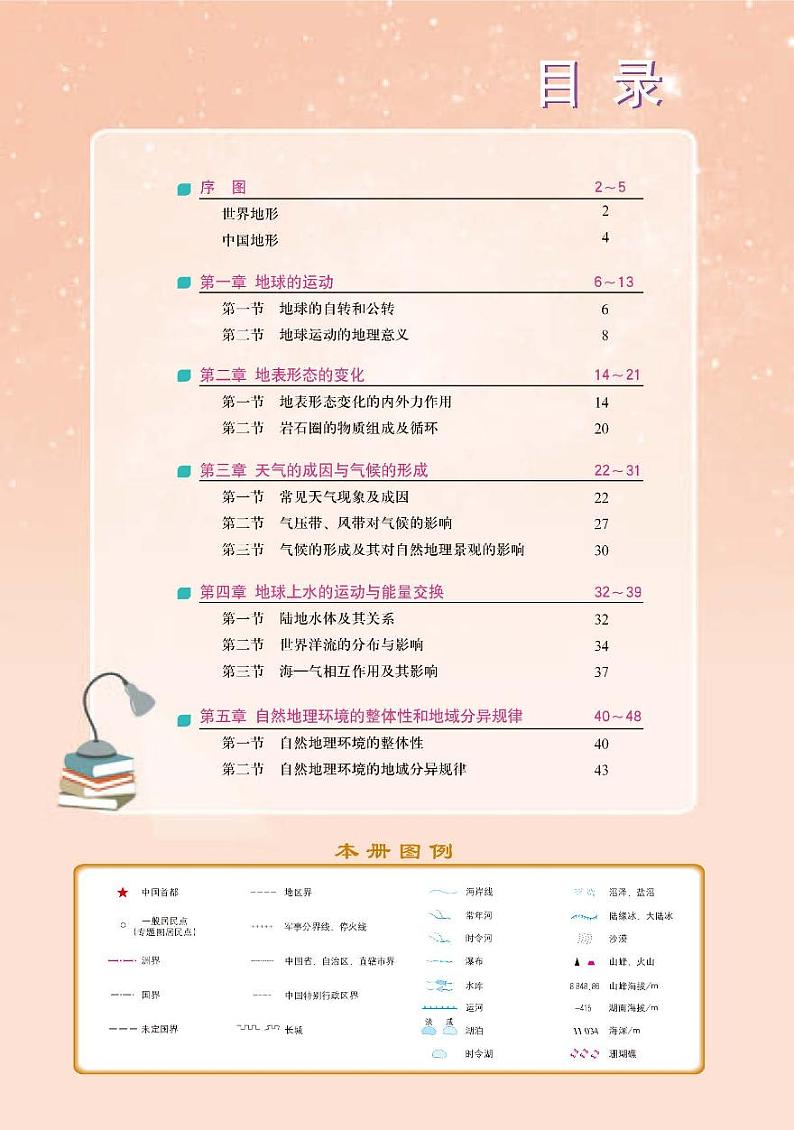 中图版地理选修第一册【地理图册】电子课本02