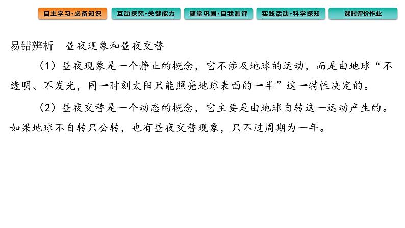 1.2地球运动的地理意义课件第1课时 地球自转的地理意义第5页