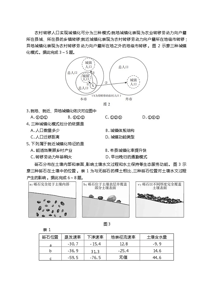 山东省临沂市2023-2024学年高二下学期7月期末地理试题02