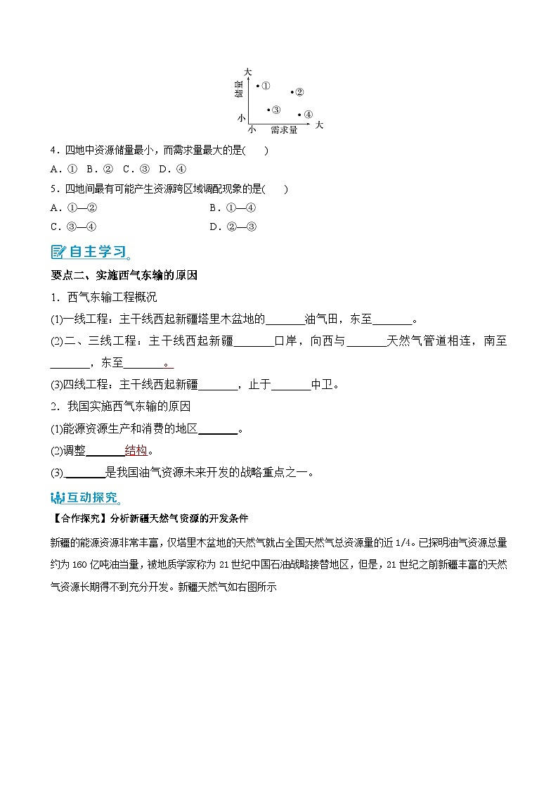 【新课标】4.2《资源跨区域调配》课件+教案+分层练习+学案-人教版地理选择性必修202