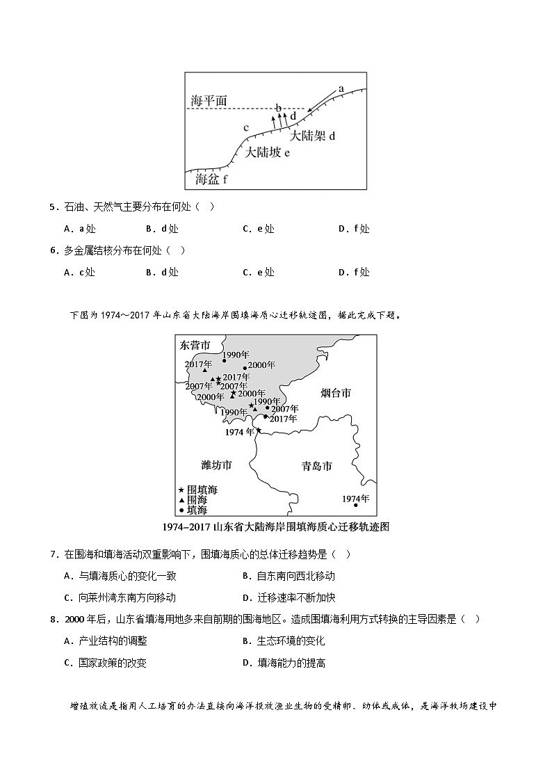 【新课标】2.3《海洋空间资源与国家安全》课件+教案+分层练习-中图版地理选择性必修303