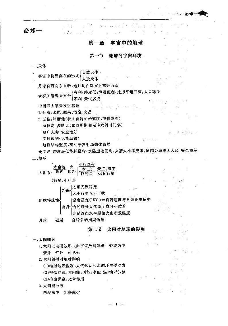 【地理】高考地理3年笔记知识点第3页