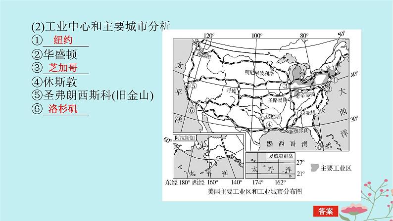 2025版高考地理全程一轮复习第二十二章世界热点区域第84课时美国巴西澳大利亚课件06