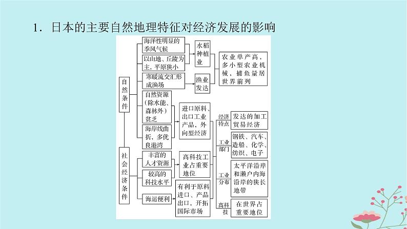 2025版高考地理全程一轮复习第二十二章世界热点区域第83课时日本尤俄罗斯课件第7页