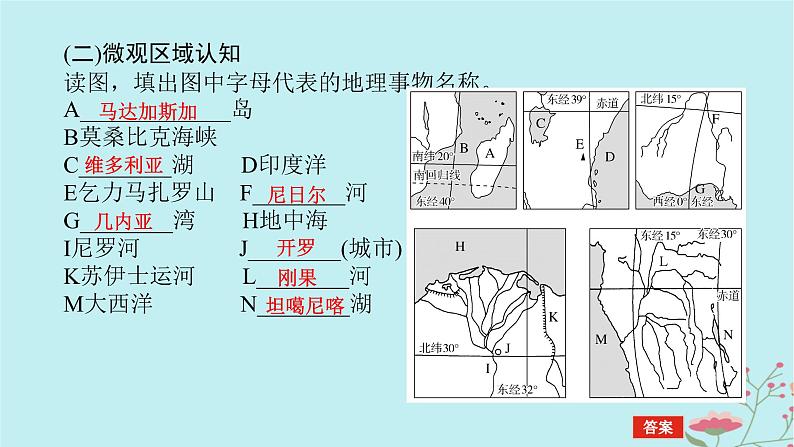 2025版高考地理全程一轮复习第二十二章世界热点区域第82课时非洲欧洲西部两极地区课件08