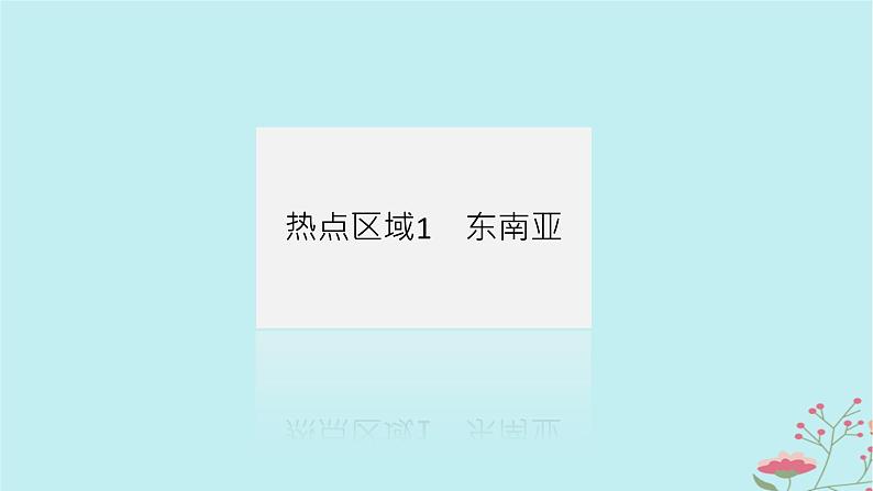 2025版高考地理全程一轮复习第二十二章世界热点区域第81课时东南亚中亚西亚课件第4页