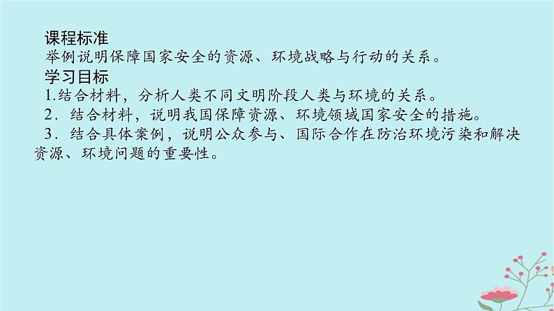 2025版高考地理全程一轮复习第二十一章环境安全与国家安全第80课时保障国家安全的资源环境战略与行动课件02