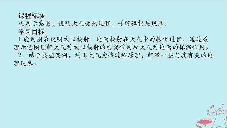 2025版高考地理全程一轮复习第四章地球上的大气第13课时大气受热过程课件02