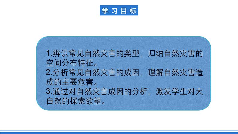 【新教材】鲁教版高中地理必修第一册 4.1《自然灾害的成因》课件02