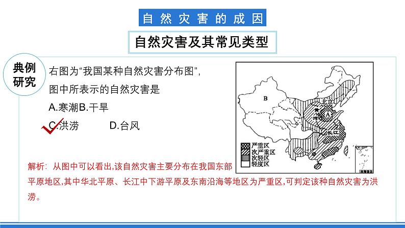 【新教材】鲁教版高中地理必修第一册 第4章《从人地作用看自然灾害》单元复习课件04