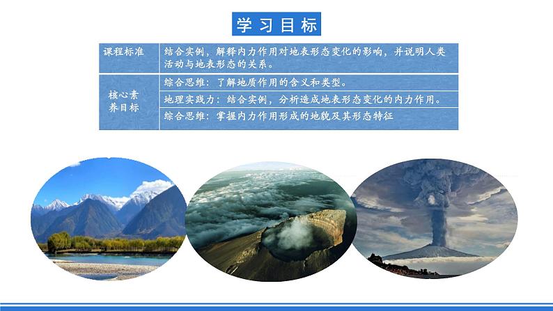 中图版高二地理2019选择性必修一  2.1.1《内力作用及其对地表形态的影响》课件02
