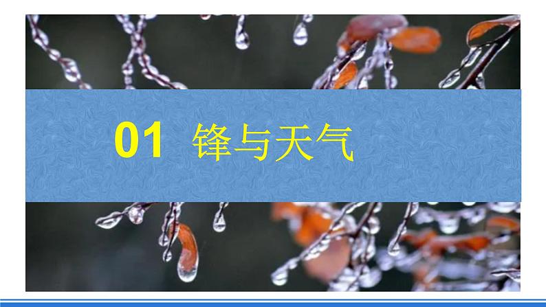 中图版高二地理2019选择性必修一  3.1《常见天气现象及成因》课件07