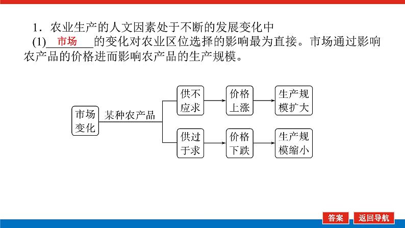 2025届高中地理全程复习PPT课件第51课时农业区位因素的变化第5页