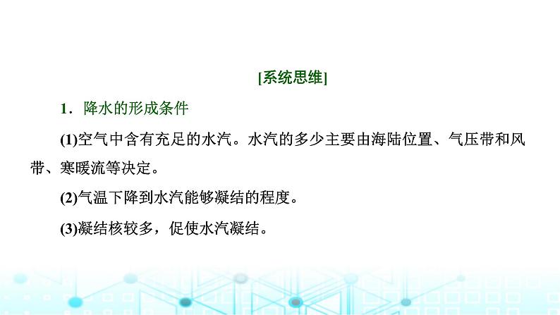 新课标高考地理一轮复习第四章大气的运动第五节以“降水”为微专题，融会贯通知识(综合思维)课件第5页