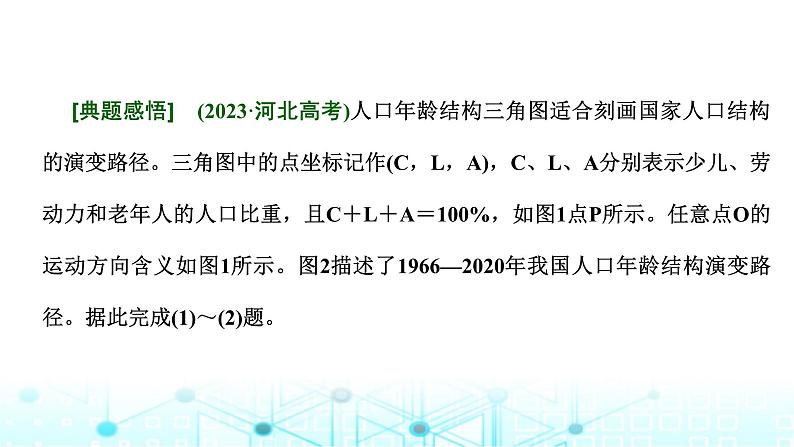 新课标高考地理一轮复习必修第二册第九章人口第三节人口问题命题的常见载体和热点素材(综合思维)课件第2页