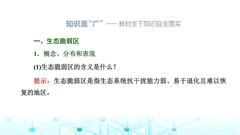 新课标高考地理一轮复习选择性必修2第十五章资源、环境与区域发展第一节生态脆弱区的综合治理课件第3页