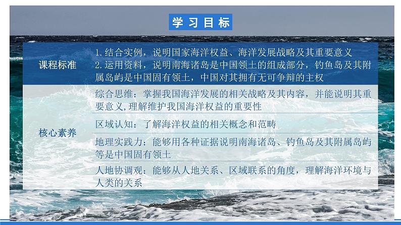 【新教材】鲁教版高中地理必修第二册 4.3《海洋权益与海洋发展战略》课件03