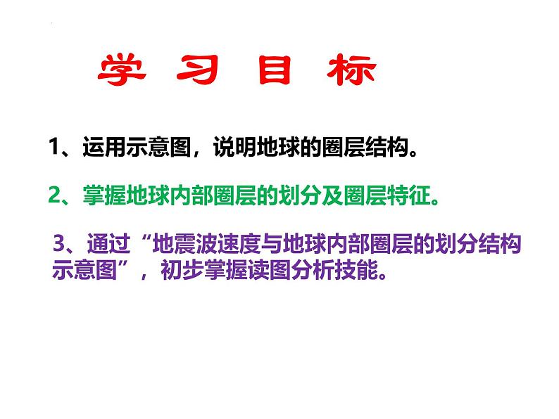 人教版高中地理必修一第一章第四节地球的圈层结构课件（共1课时内含视频）03