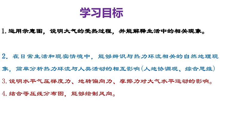 人教版高中地理必修一第二章第二节大气的受热过程和大气运动课件（共3课时内含视频）第4页