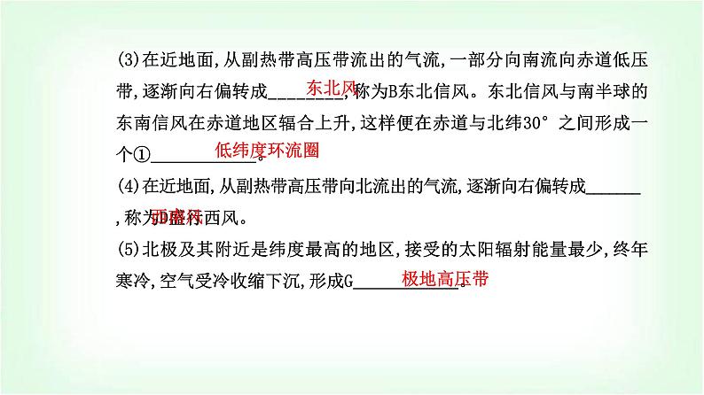 人教版高中地理选择性必修1第三章第二节气压带和风带课件05