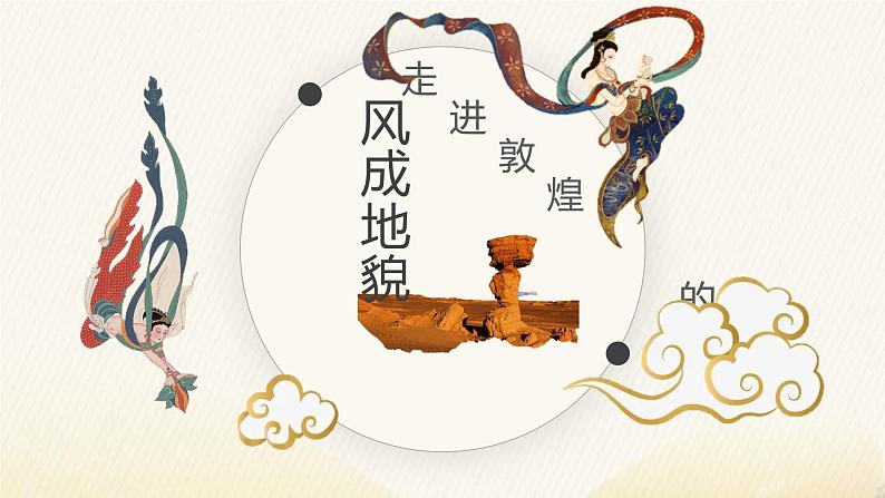 鲁教版2019高一地理 必修第一册 3.2 走进敦煌风成地貌的世界 课件01