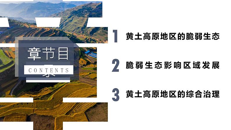 鲁教版2019高二地理选择性必修2 2.1生态脆弱地区的发展——以黄土高原地区为主 课件04